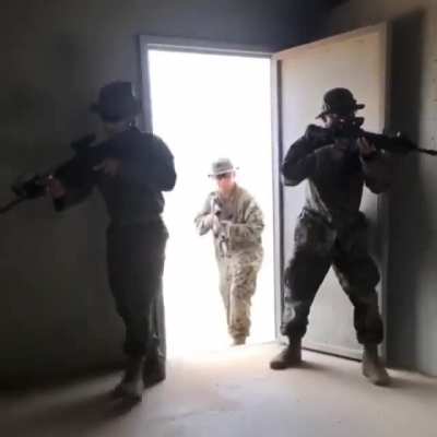To clear a room
