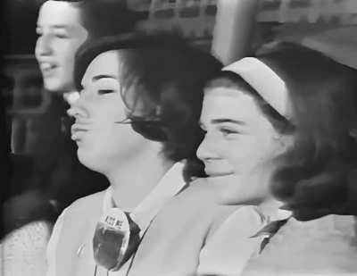 Girls reaction to the Beatles on The Ed Sullivan show