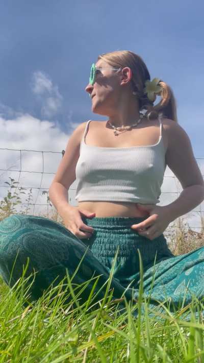 Just flashing you at my local park. Hope I didn&rsquo;t distract the 5-a-side team