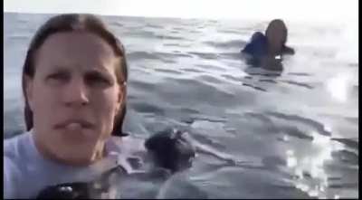 Beech S35 Bonanza sinks into the ocean after crashing 9 miles off the coast of San Francisco. After 40 minutes alone in the ocean, pilot and girlfriend ended up being ok.