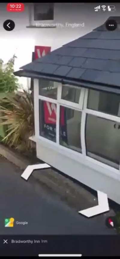 Google street maps. Now blurred out.
