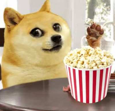 Le popcorn kernels all over the floor have arrived