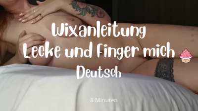 Anyone for some German JOI? Deutsche Wixanleitung
