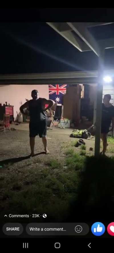 Big neighbour KO'ed by little neighbour