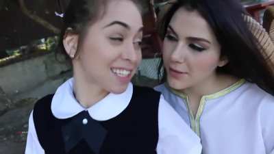 Sweet Schoolgirl Riley Reid Gets Ass Fucked by Succubus