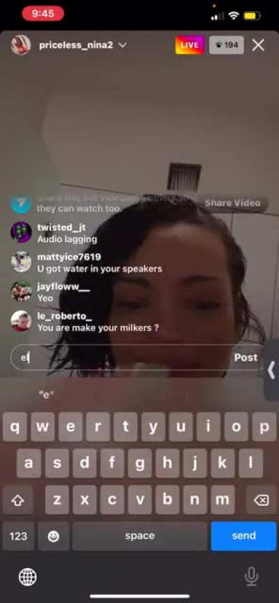 Recent live