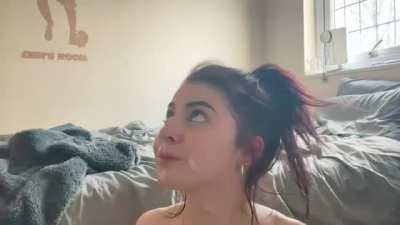 Lick it up, slut.