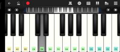 I'm pianoing it