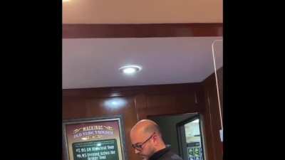 Hotel employee harasses guest and attempts to charge her $29K in damages.