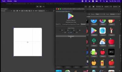I made an open-source tool to download icons in Unity