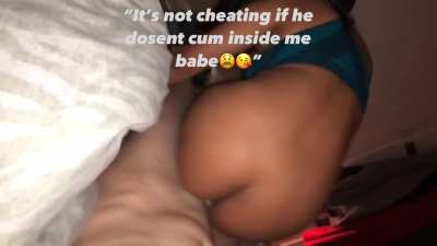 It&rsquo;s not cheating he pulled out 😫