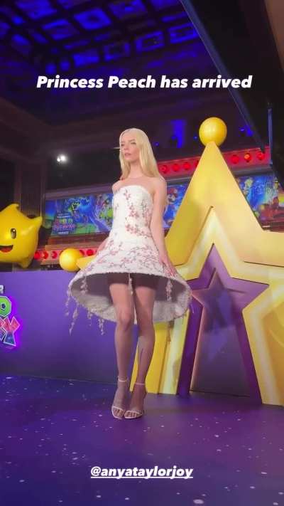 Anya in Japan for the Super Mario Galaxy Premiere | IG | March 2026