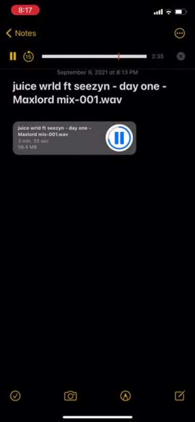 Juice WRLD &ldquo;Day One&rdquo; featuring Seezyn, thoughts?
