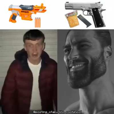 Por el &ntilde;ato las nerf