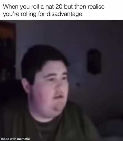 Pretty much my luck