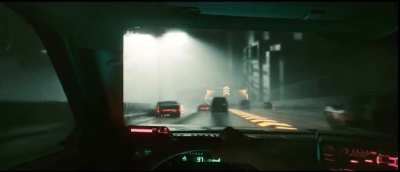 Hacked car interior