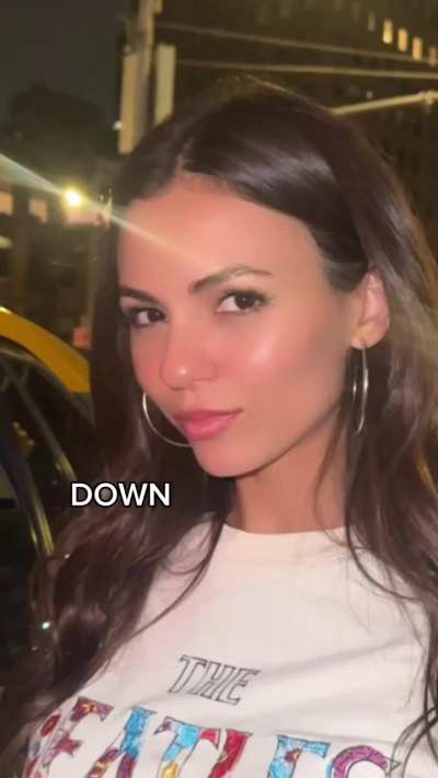 Victoria getting inside taxi while in New York | IG 7/25/24
