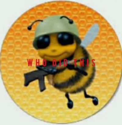 bee with gun?