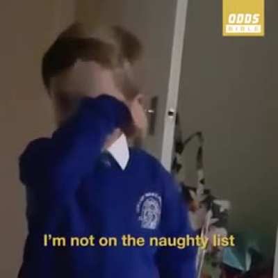 Kid wants to punch Santa