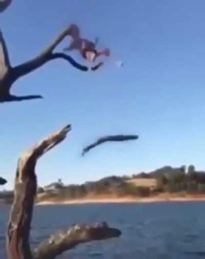 Nice dismount
