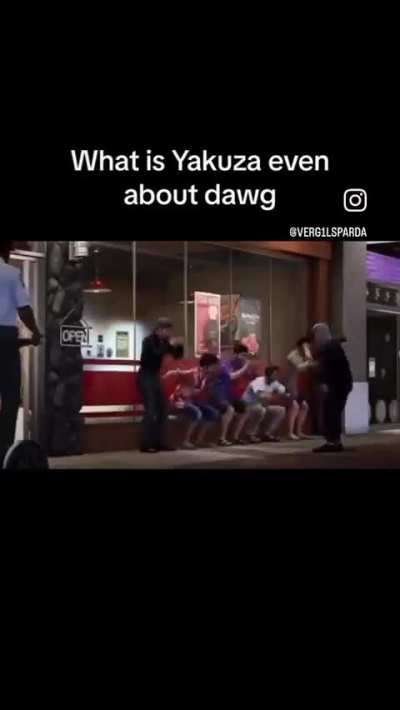 &ldquo;Guys, play Yakuza, the story is very attractive&rdquo;