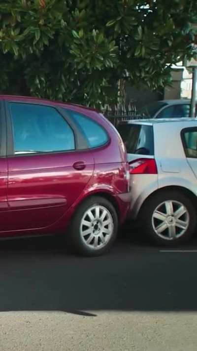 To fit in the parking space