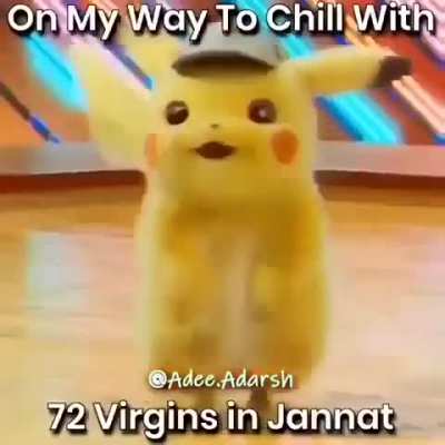 Pikachu identifies as a Muslim 
