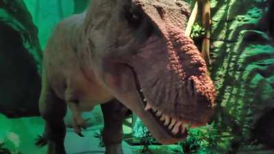 Bin ja eigentlich nicht &auml;ngstlich, aber als mich Heute in K&ouml;ln dieser 2x3m T-Rex aus 50cm Entfernung angefaucht hat, setzte schon ein ziemlicher Fluchtreflex ein. O_O