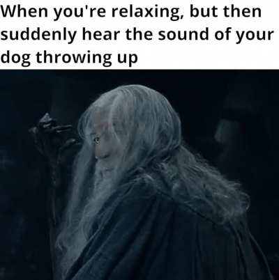 I dread that sound