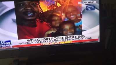 In the Killing of Jacob Blake. Media pushing the lie that Jacob Blake was killed. Doesn&rsquo;t even bother to correct him.