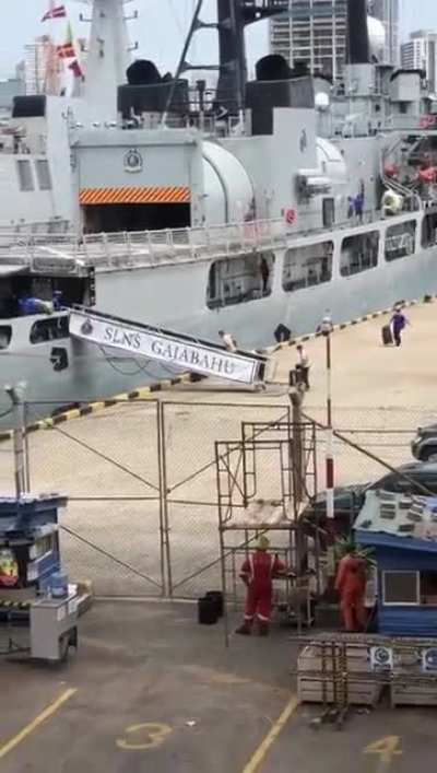 Sri Lanka president running away