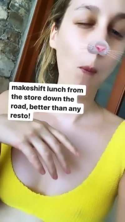 She's cute
