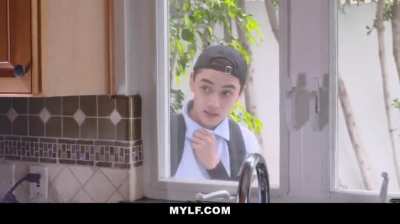 Mylf Catches Peeping Tom