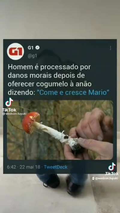It's me, Mario com a autoestima ferida...