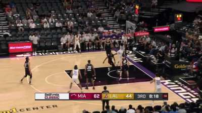 [Highlight] Lakers #17 Overall Pick Jalen Hood-Schifino takes it full court for the tough finish