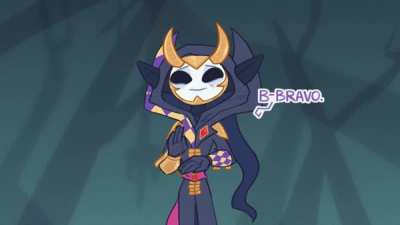 You managed to impress a Harlequin Solitaire. What did you do? (Art by Nozhknfie)
