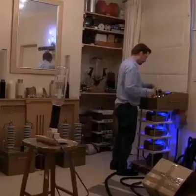 How bright this 20,000 watt light bulb gets