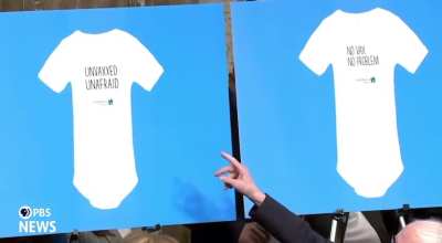 Bernie Sanders grills RFK Jr. about the $26 anti-vax onesies he shills while claiming to now be ok with vaccines