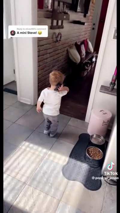 Her son is turning into a version of his dad.
