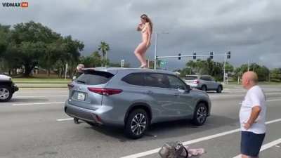 Florida Woman Freaky Freakout