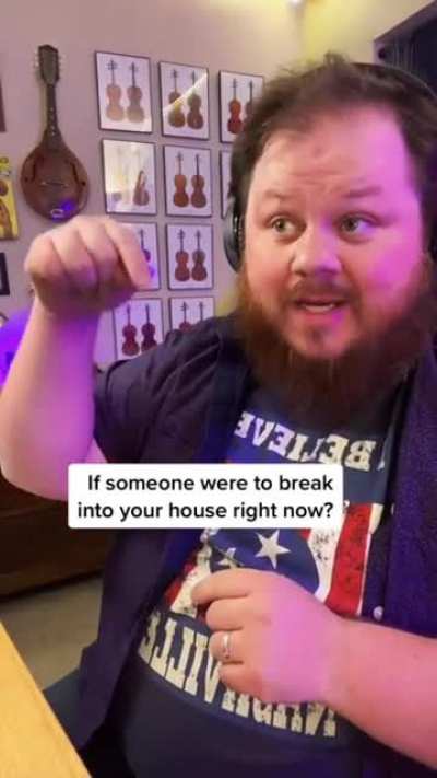 You hit someone with a banjo, they go down&hellip;