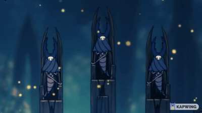 This is all I can hear when the Mantis Lords bow to me