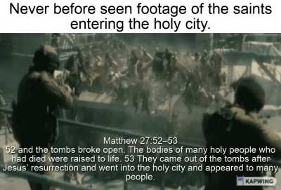 The people of Jerusalem must have been terrified.