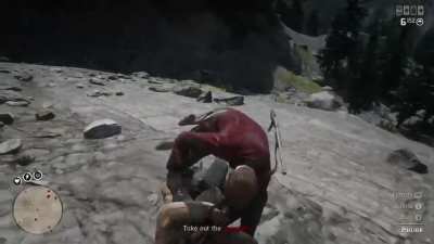 If you save the bear, the bear saves you