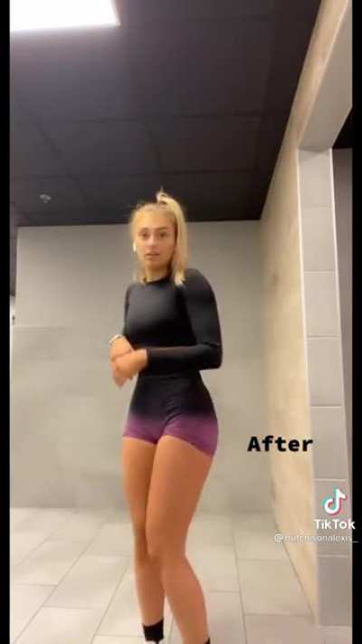 Anyone else have an obsession with gym girls in tights?