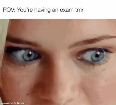 Sometimes I think I&rsquo;ll have nystagmus