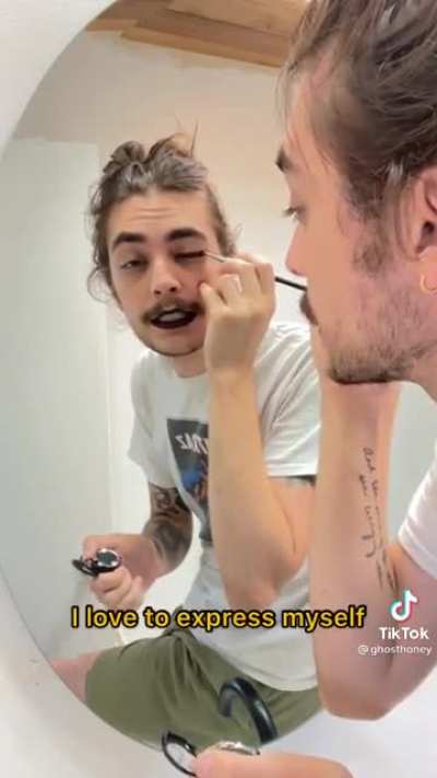 Goth makeover