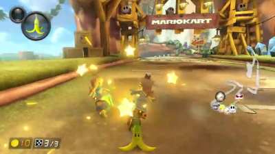 [MK8DX] Geeked about this play
