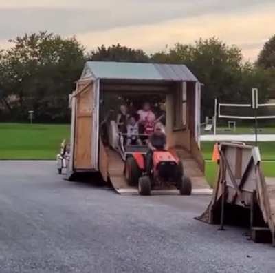 Homemade Roller Coaster
