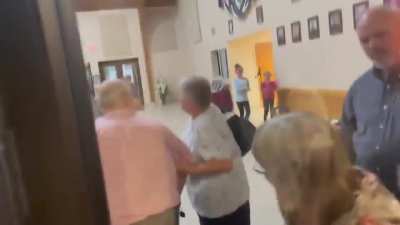 Man confronts his former abuser at church